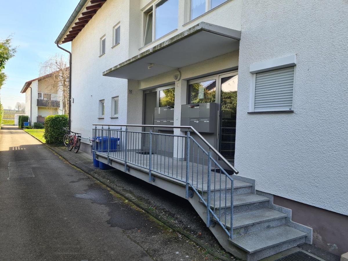 Seeblick Kampf Mit Fahrradgarage Nonnenhorn Exterior photo